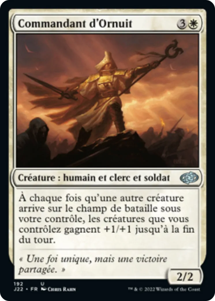 Commandant d'Ornuit — Jumpstart 2022 — Magic: The Gathering