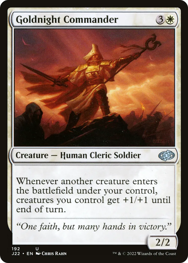 Goldnight Commander — Jumpstart 2022 — Magic: The Gathering
