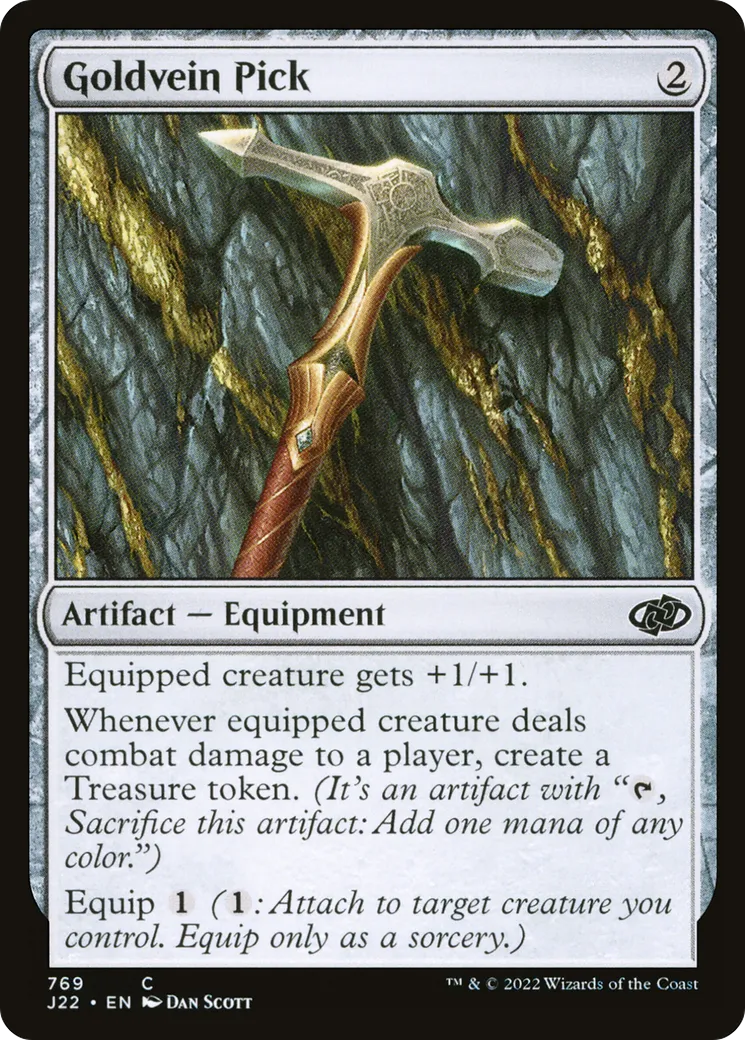 Goldvein Pick — Jumpstart 2022 — Magic: The Gathering
