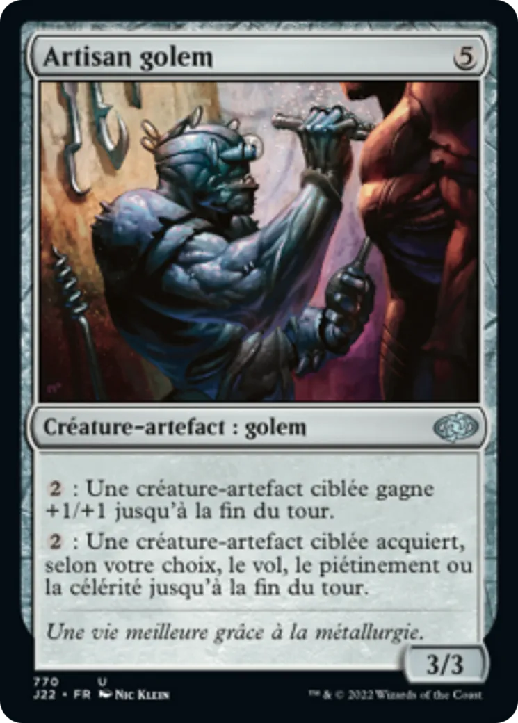 Artisan golem — Jumpstart 2022 — Magic: The Gathering