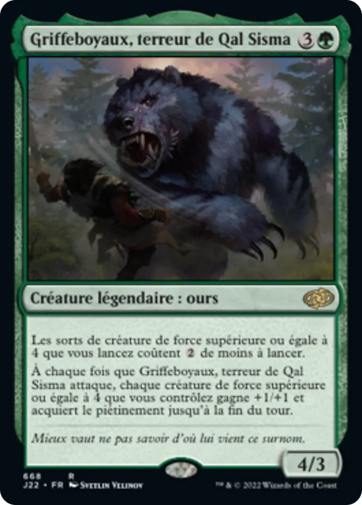 Griffeboyaux, terreur de Qal Sisma — Jumpstart 2022 — Magic: The Gathering