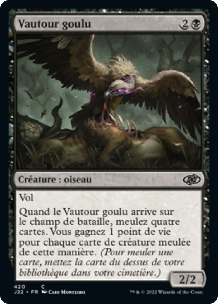 Vautour goulu — Jumpstart 2022 — Magic: The Gathering