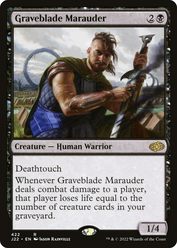 Graveblade Marauder — Jumpstart 2022 — Magic: The Gathering