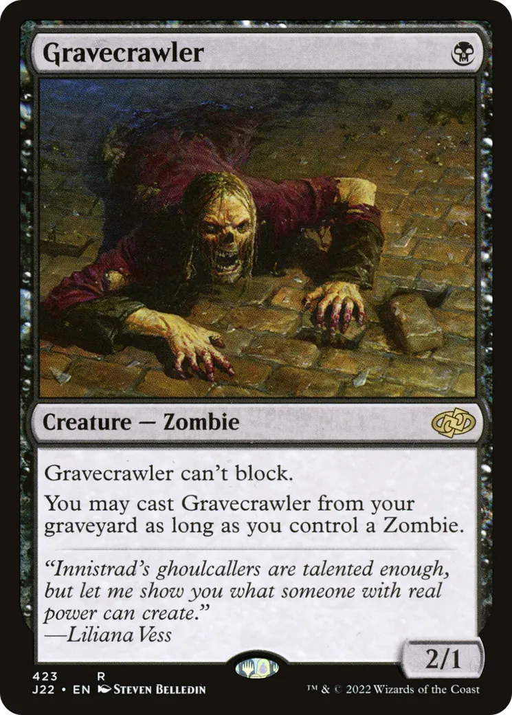 Gravecrawler — Jumpstart 2022 — Magic: The Gathering
