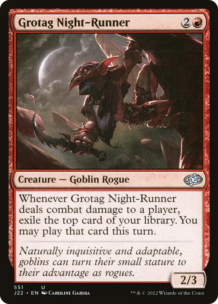 Grotag Night-Runner — Jumpstart 2022 — Magic: The Gathering