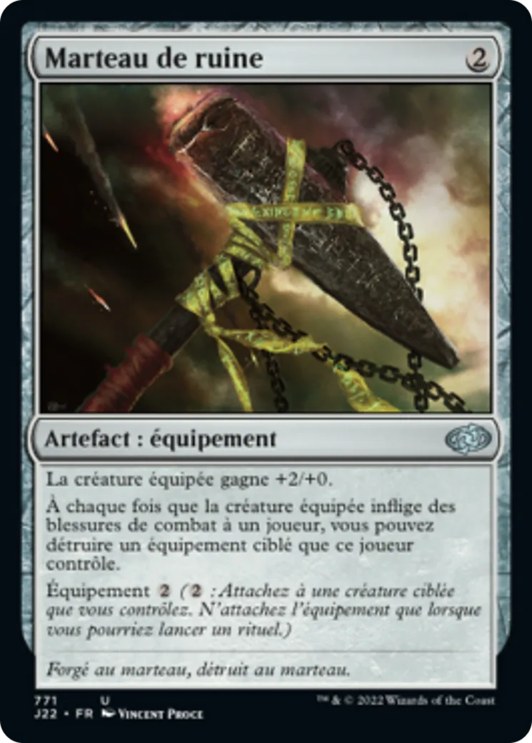 Marteau de ruine — Jumpstart 2022 — Magic: The Gathering