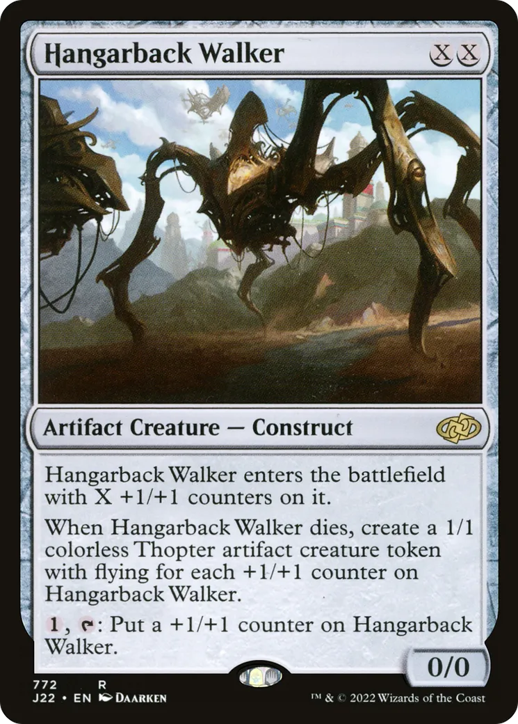 Hangarback Walker — Jumpstart 2022 — Magic: The Gathering