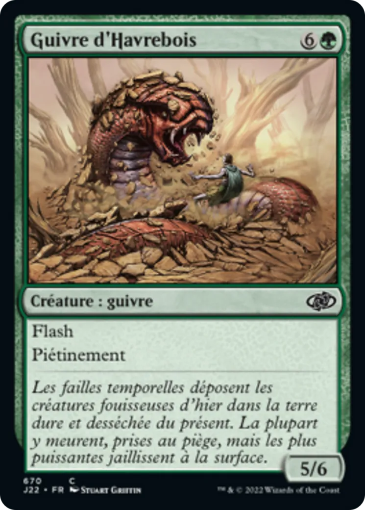 Guivre d'Havrebois — Jumpstart 2022 — Magic: The Gathering