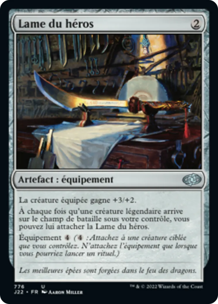 Lame du héros — Jumpstart 2022 — Magic: The Gathering
