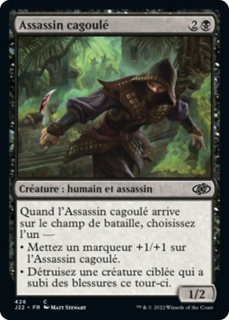 Assassin cagoulé — Jumpstart 2022 — Magic: The Gathering