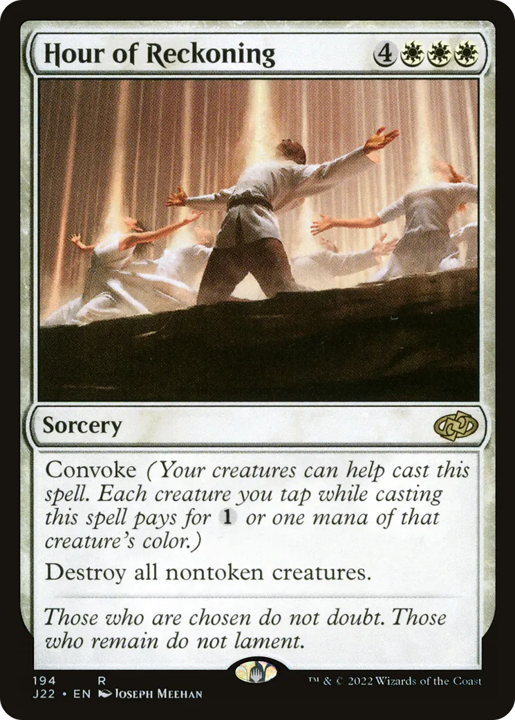 Hour of Reckoning — Jumpstart 2022 — Magic: The Gathering