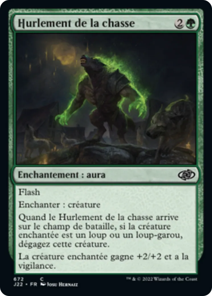 Hurlement de la chasse — Jumpstart 2022 — Magic: The Gathering