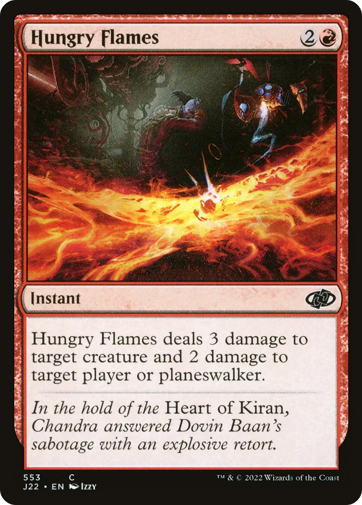 Hungry Flames — Jumpstart 2022 — Magic: The Gathering