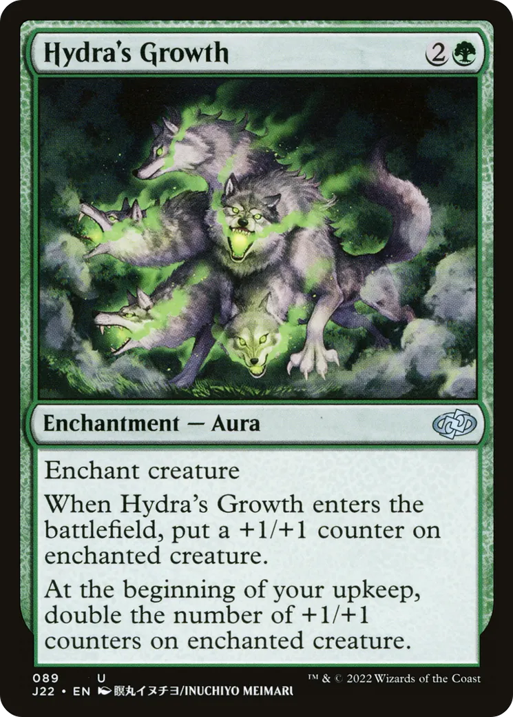 Hydra's Growth — Jumpstart 2022 — Magic: The Gathering