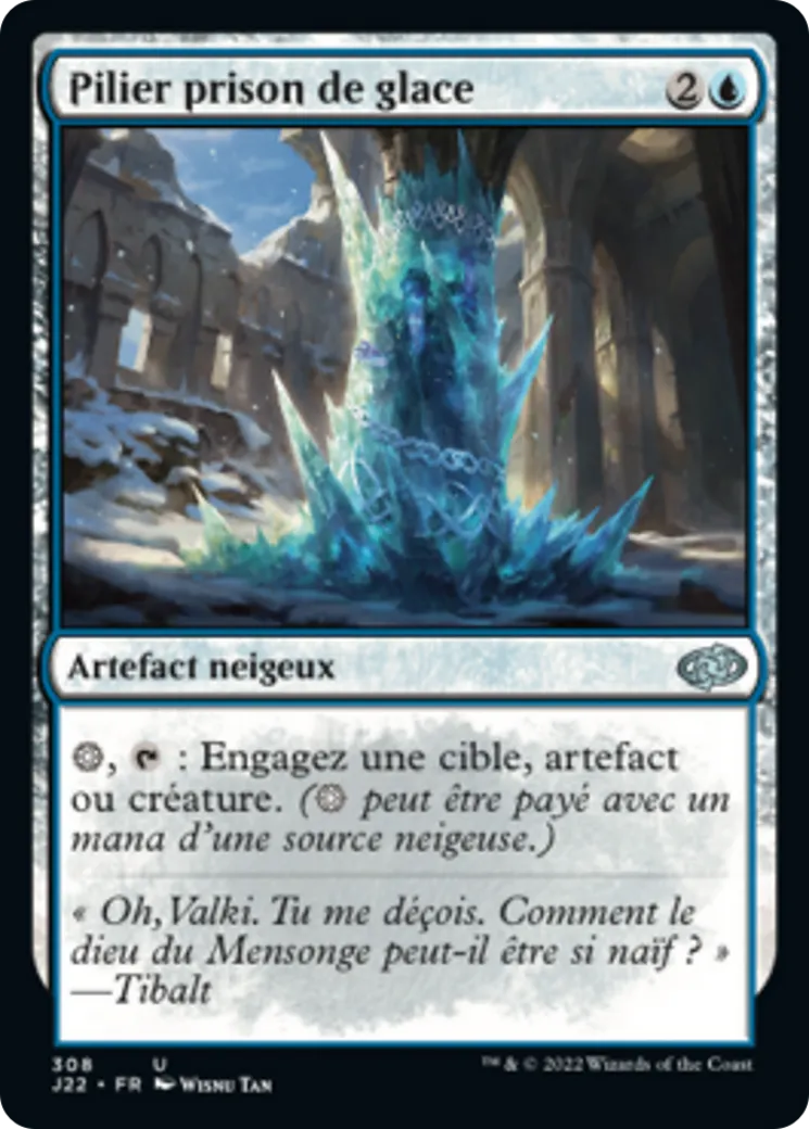 Pilier prison de glace — Jumpstart 2022 — Magic: The Gathering