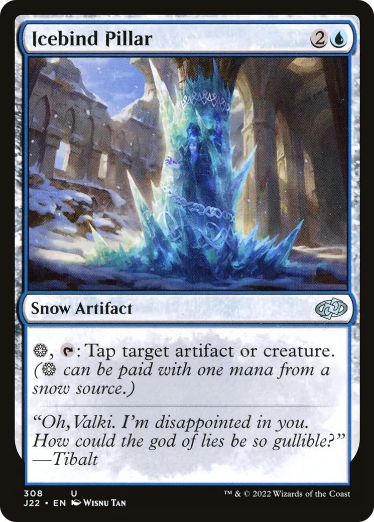 Icebind Pillar — Jumpstart 2022 — Magic: The Gathering