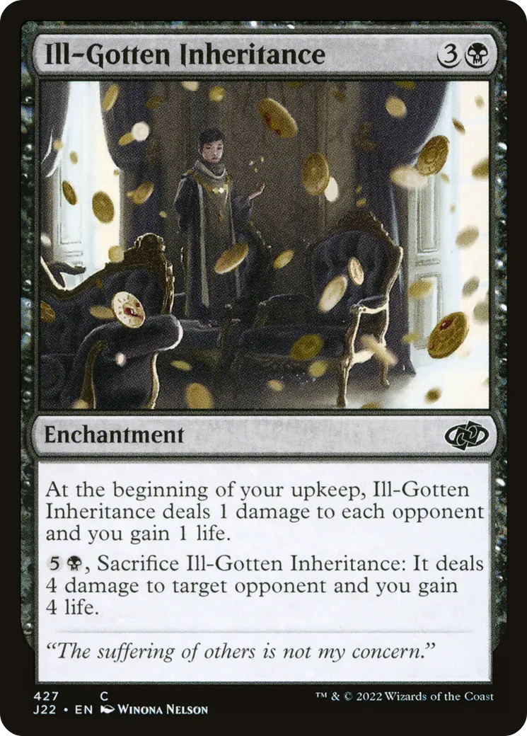 Ill-Gotten Inheritance — Jumpstart 2022 — Magic: The Gathering