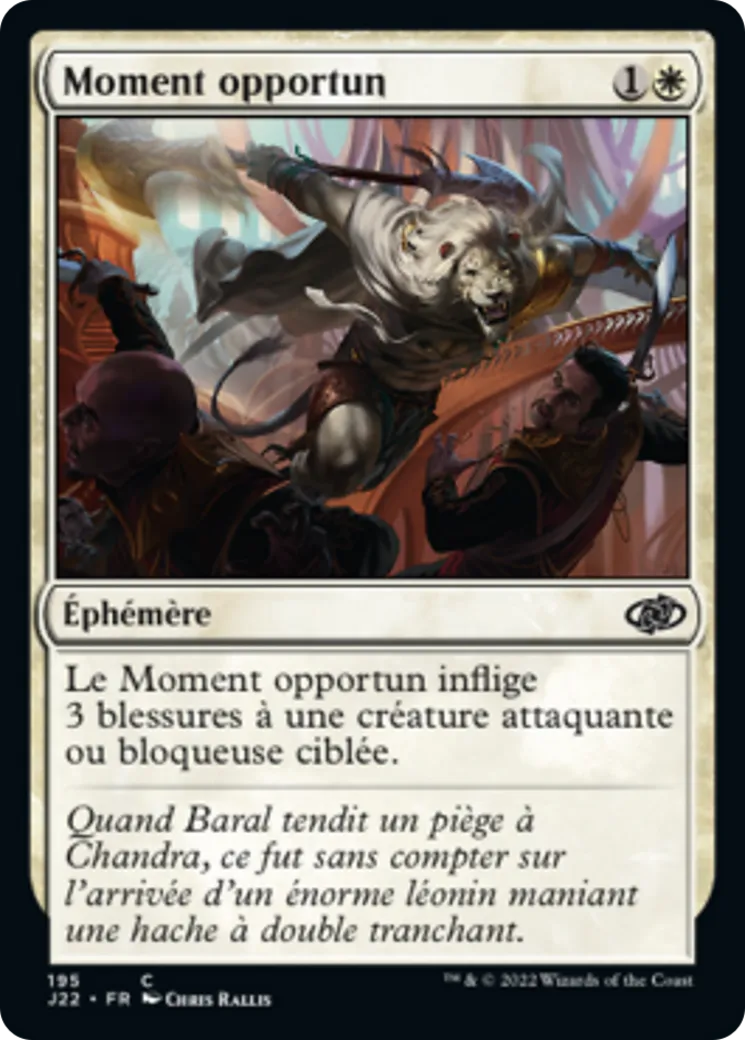 Moment opportun — Jumpstart 2022 — Magic: The Gathering