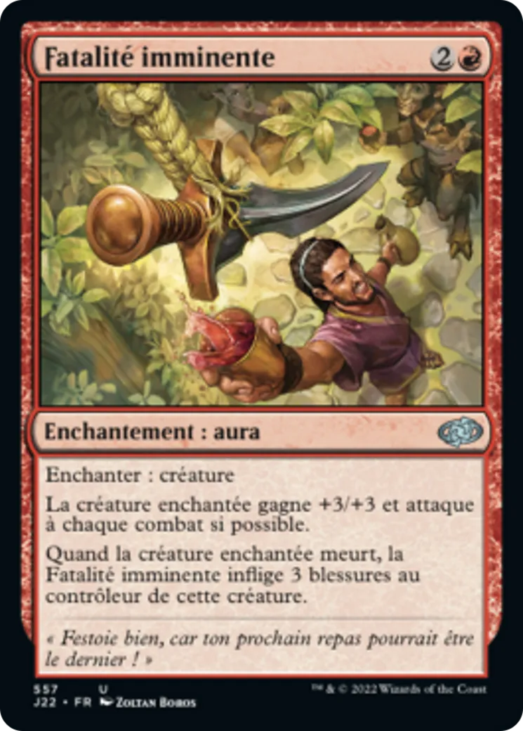 Fatalité imminente — Jumpstart 2022 — Magic: The Gathering