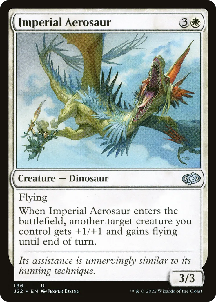 Imperial Aerosaur — Jumpstart 2022 — Magic: The Gathering
