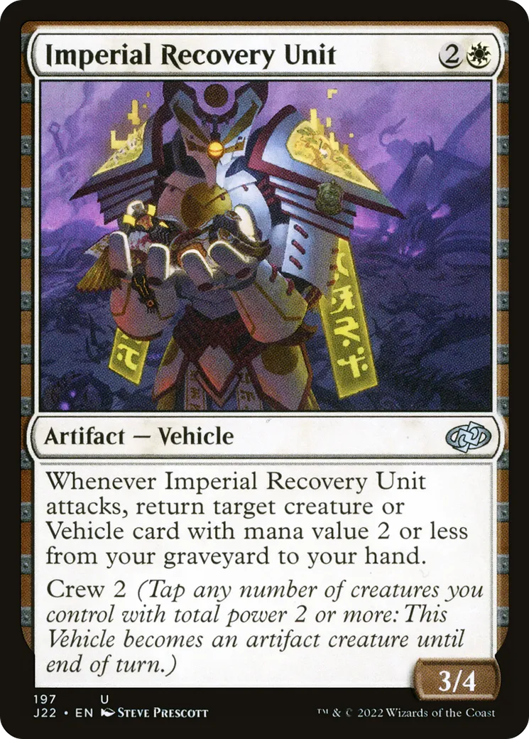 Imperial Recovery Unit — Jumpstart 2022 — Magic: The Gathering