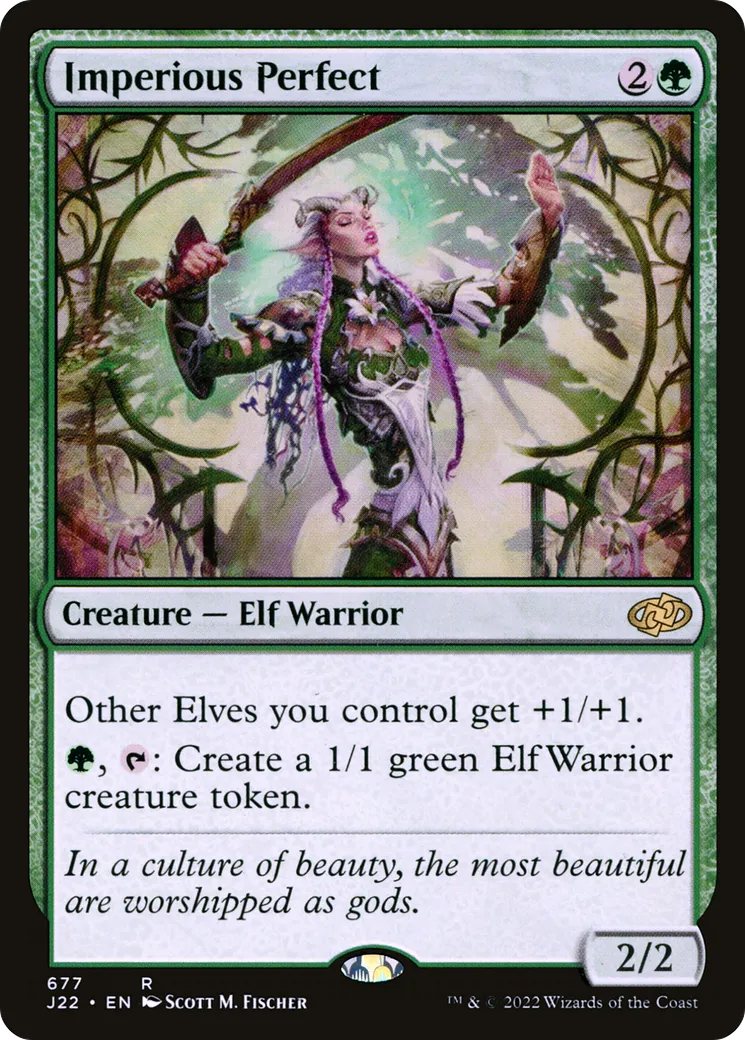 Imperious Perfect — Jumpstart 2022 — Magic: The Gathering