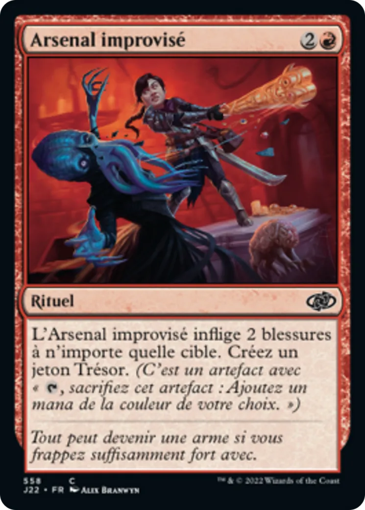 Arsenal improvisé — Jumpstart 2022 — Magic: The Gathering
