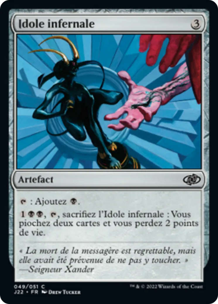 Idole infernale — Jumpstart 2022 — Magic: The Gathering
