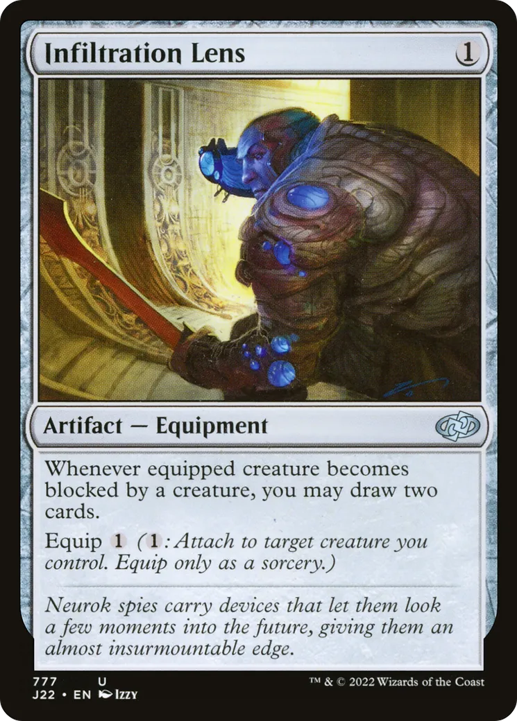 Infiltration Lens — Jumpstart 2022 — Magic: The Gathering