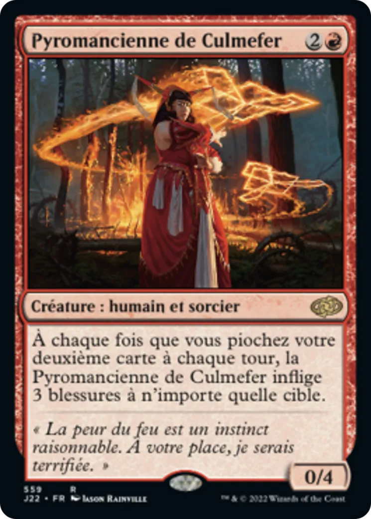Pyromancienne de Culmefer — Jumpstart 2022 — Magic: The Gathering