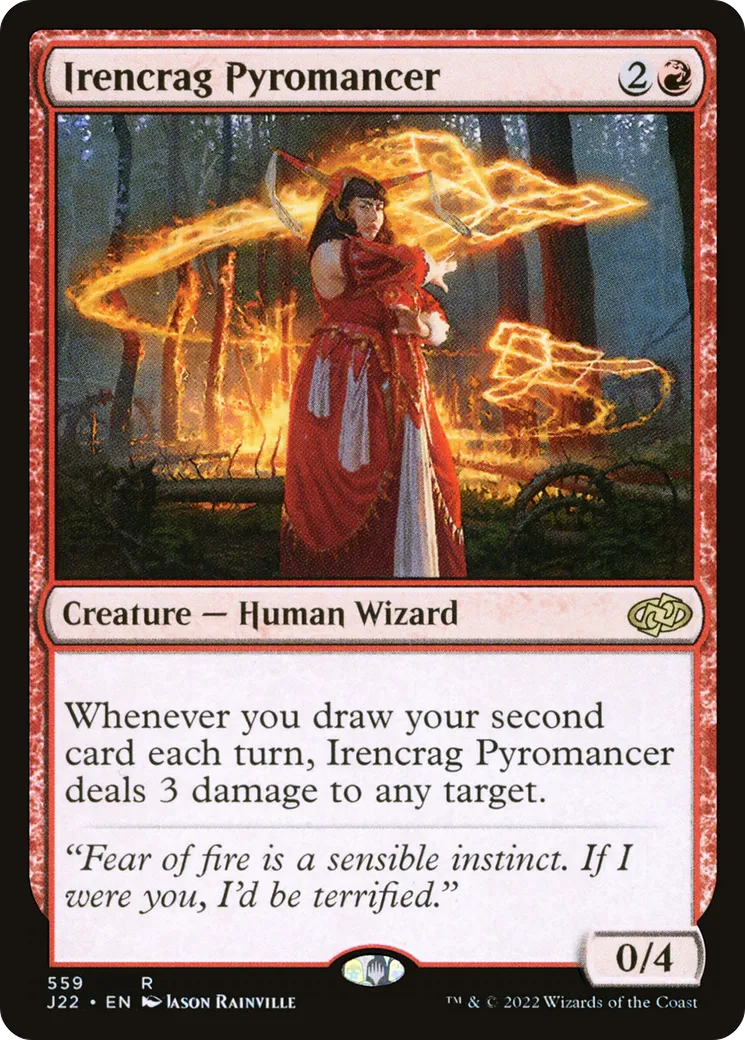 Irencrag Pyromancer — Jumpstart 2022 — Magic: The Gathering