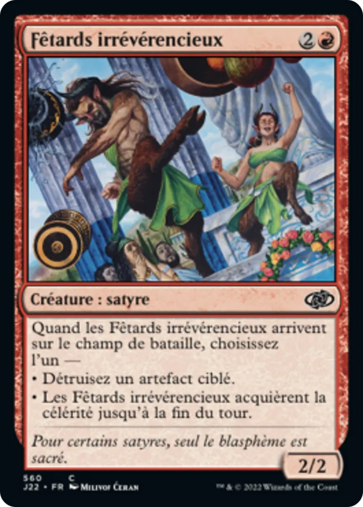 Fêtards irrévérencieux — Jumpstart 2022 — Magic: The Gathering