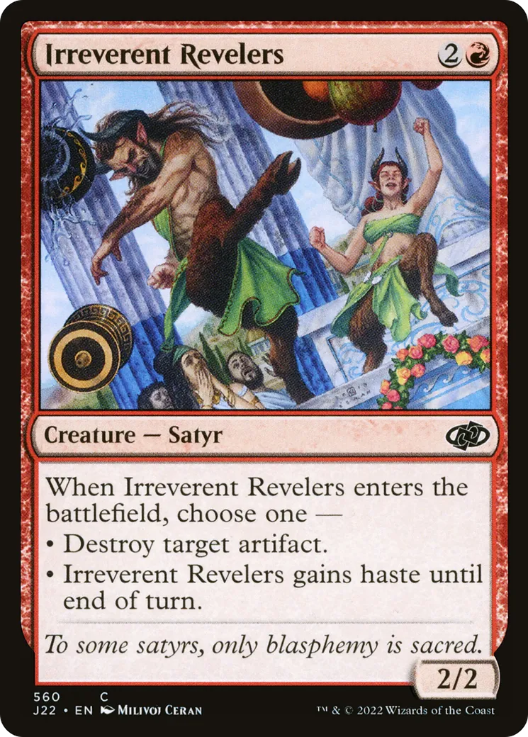 Irreverent Revelers — Jumpstart 2022 — Magic: The Gathering