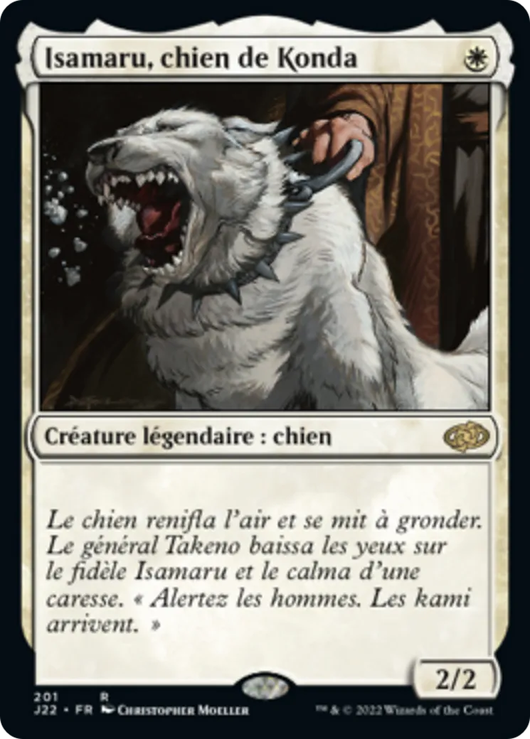 Isamaru, chien de Konda — Jumpstart 2022 — Magic: The Gathering