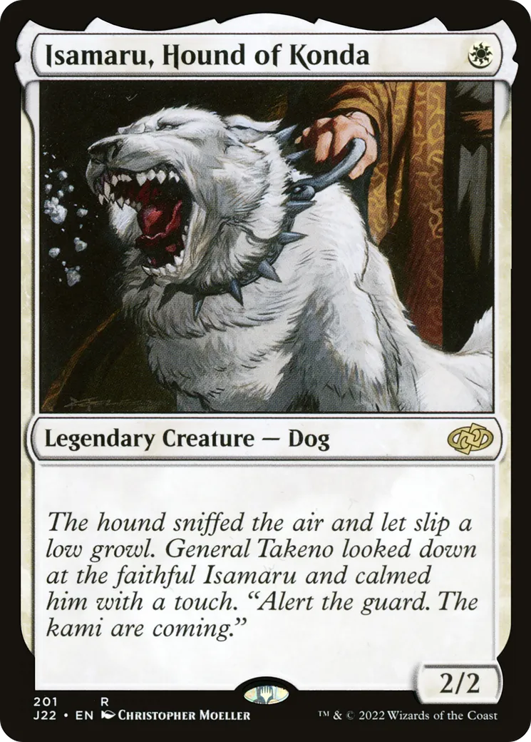 Isamaru, Hound of Konda — Jumpstart 2022 — Magic: The Gathering