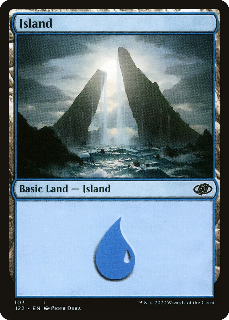 Island — Jumpstart 2022 — Magic: The Gathering