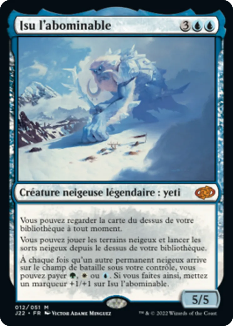 Isu l'abominable — Jumpstart 2022 — Magic: The Gathering
