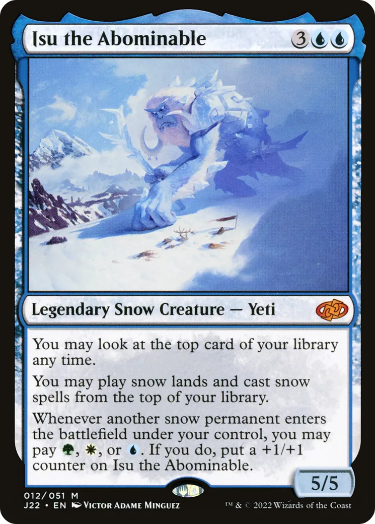 Isu the Abominable — Jumpstart 2022 — Magic: The Gathering