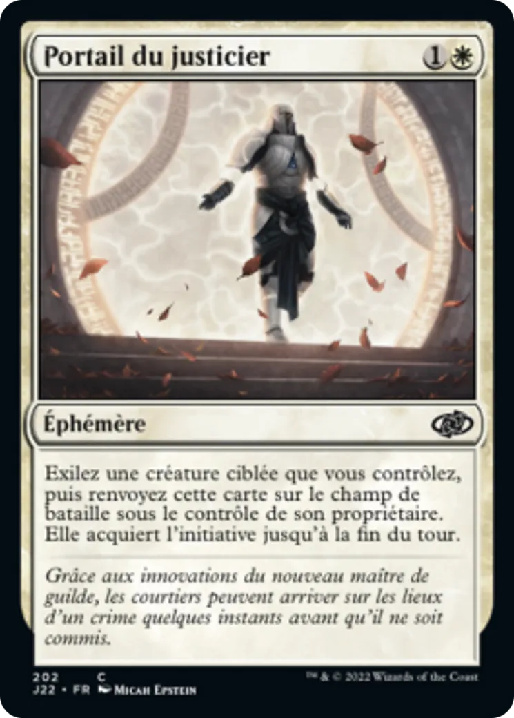 Portail du justicier — Jumpstart 2022 — Magic: The Gathering