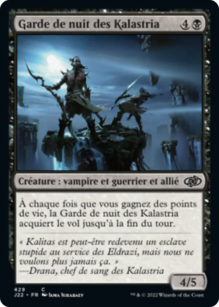 Garde de nuit des Kalastria — Jumpstart 2022 — Magic: The Gathering