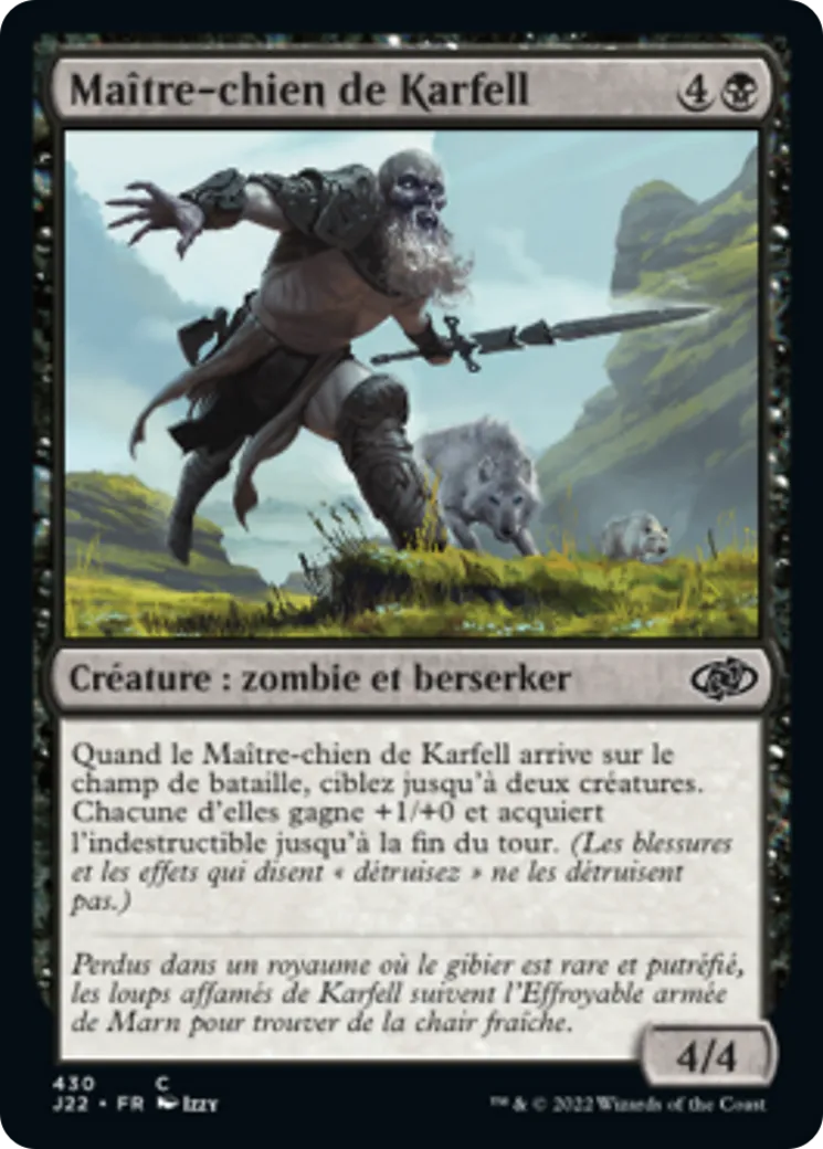 Karfell Kennel-Master — Jumpstart 2022 — Magic: The Gathering