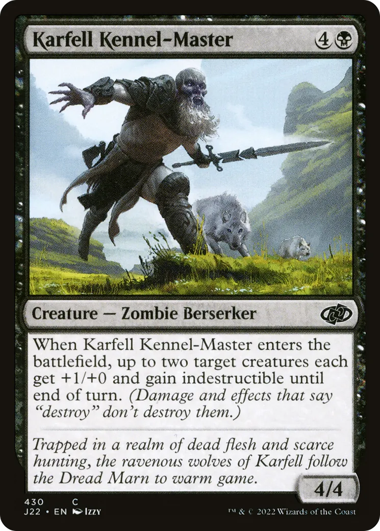 Karfell Kennel-Master — Jumpstart 2022 — Magic: The Gathering