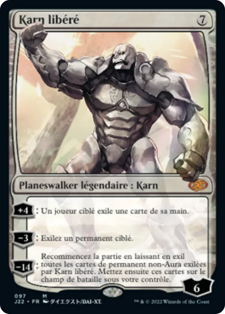 Karn libéré — Jumpstart 2022 — Magic: The Gathering