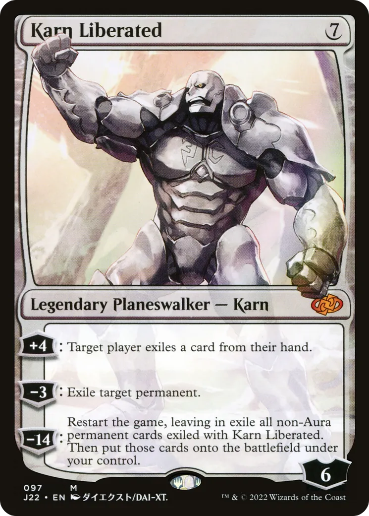 Karn Liberated — Jumpstart 2022 — Magic: The Gathering