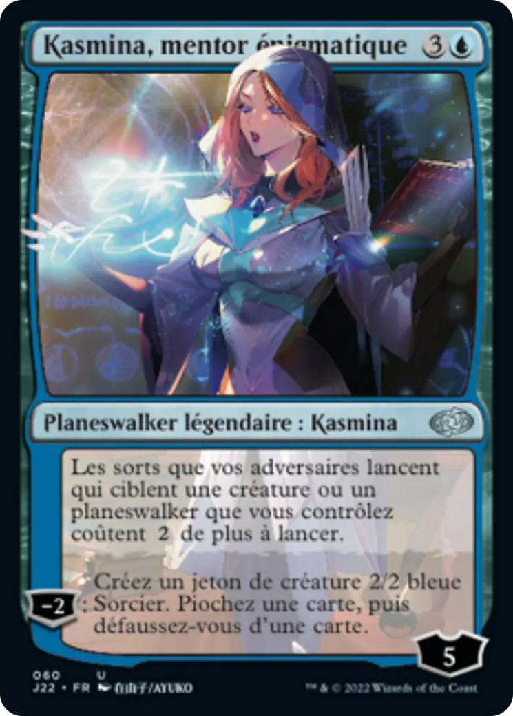 Kasmina, mentor énigmatique — Jumpstart 2022 — Magic: The Gathering