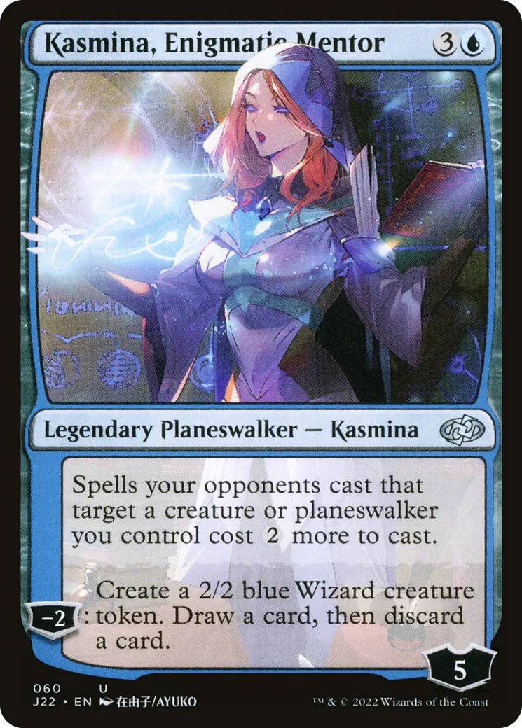 Kasmina, Enigmatic Mentor — Jumpstart 2022 — Magic: The Gathering