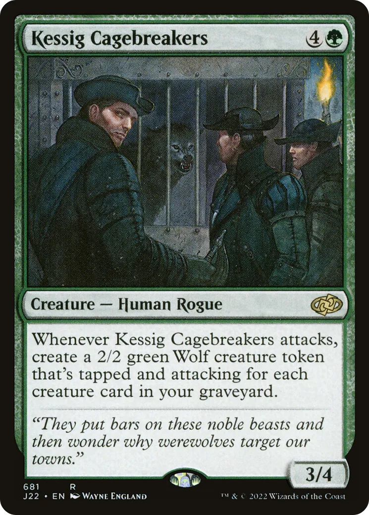 Kessig Cagebreakers — Jumpstart 2022 — Magic: The Gathering