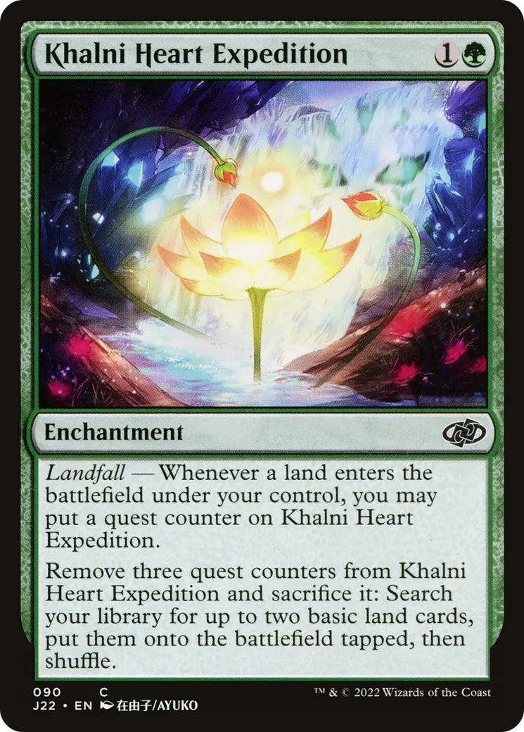 Khalni Heart Expedition — Jumpstart 2022 — Magic: The Gathering