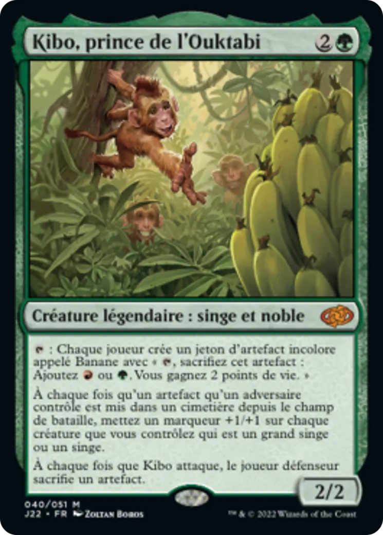 Kibo, prince de l'Ouktabi — Jumpstart 2022 — Magic: The Gathering