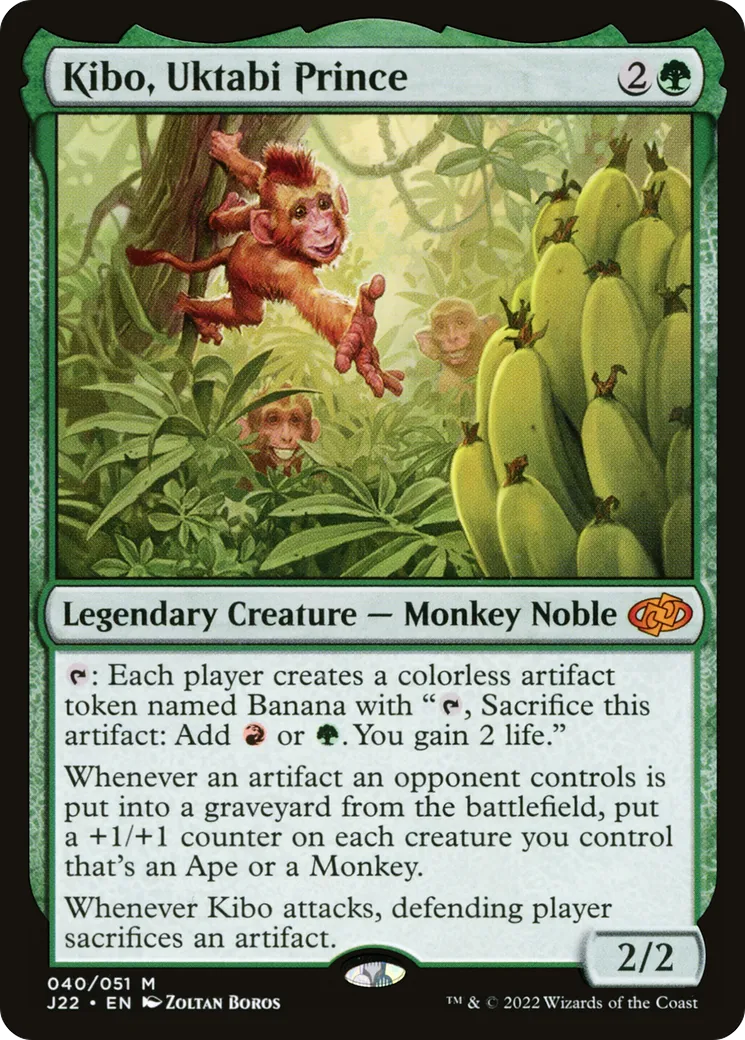 Kibo, Uktabi Prince — Jumpstart 2022 — Magic: The Gathering